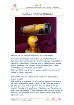 Make a Reflective Telescope