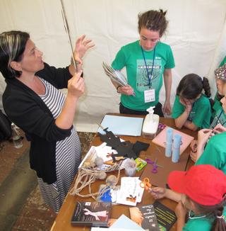 EU-UNAWE during the ESA Space Camp 2011 in Italy