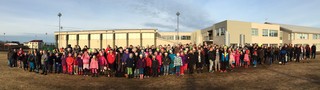 Local school in Iceland observes the Eclipse