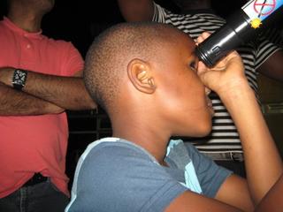 Observing Mars in Mozambique