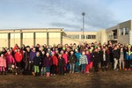 Local school in Iceland observes the Eclipse